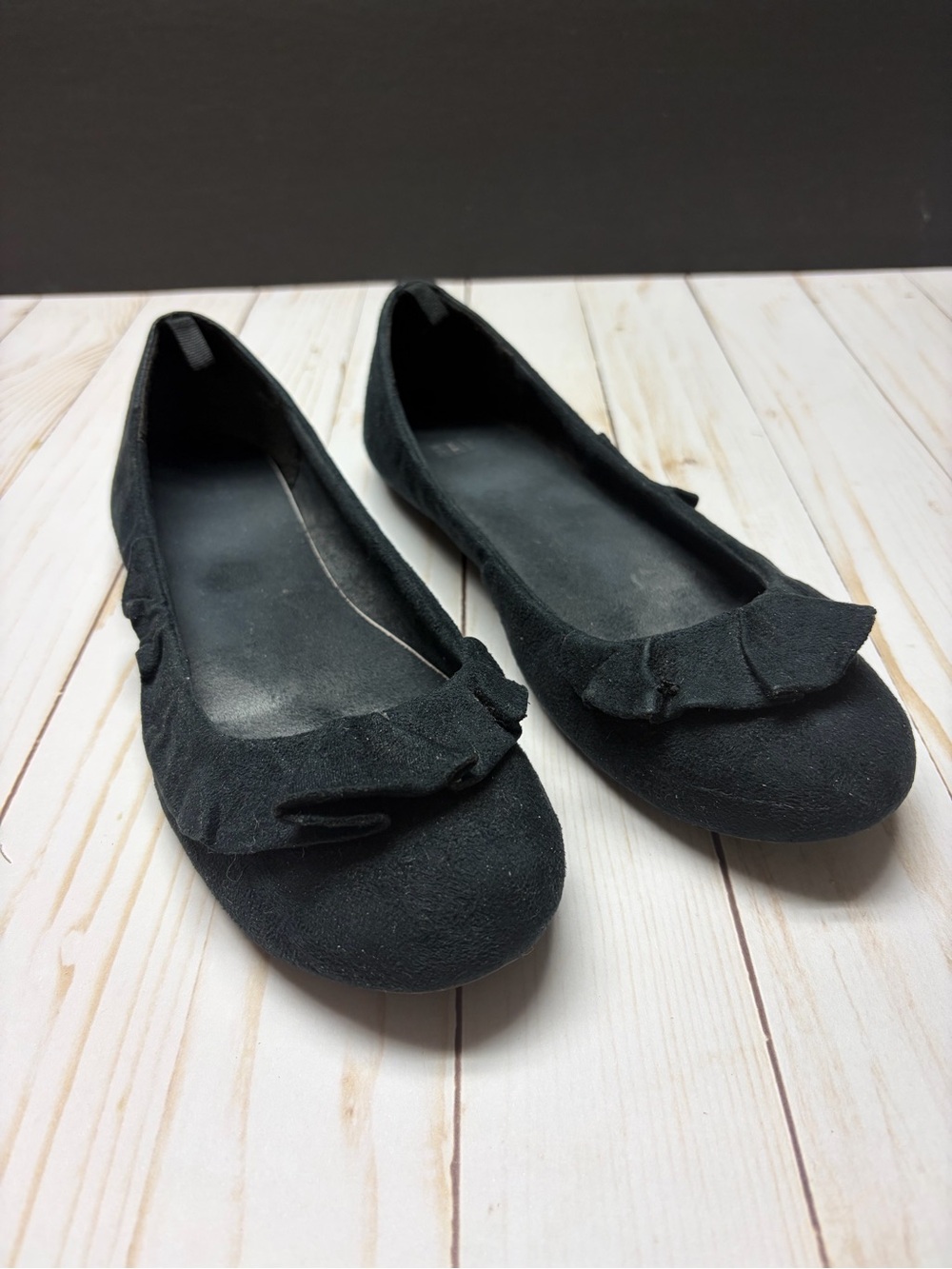GAP Black Flats Size 8
